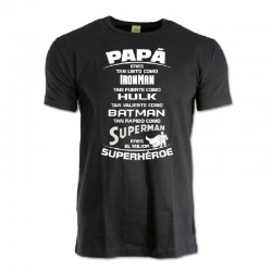 Camiseta papa Superheroe como regalo del padre