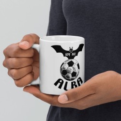 Taza del alba sujetada por seguidor